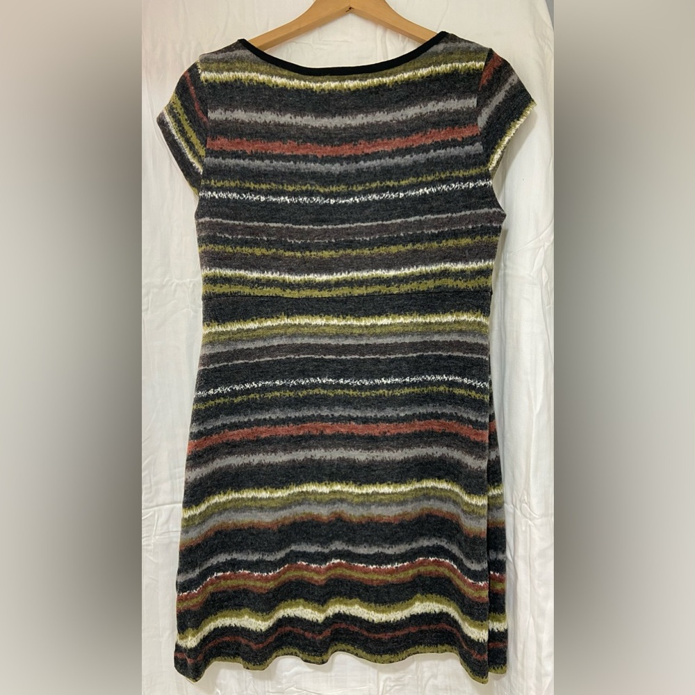 Aryeh Multicolor Striped Sleeveless Sweater Dress